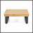 SEBASTIAN CORNER CHAIR+COFFEE TABLE