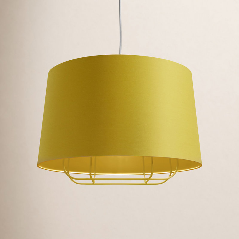 Perimeter 1 - Light Pendant, Olive, 17" H x 23" W x 23" D