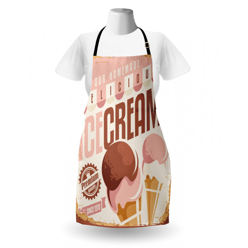 Tablier crème glace