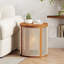 Table d'appoint en caoutchouc et bois massif-851211525