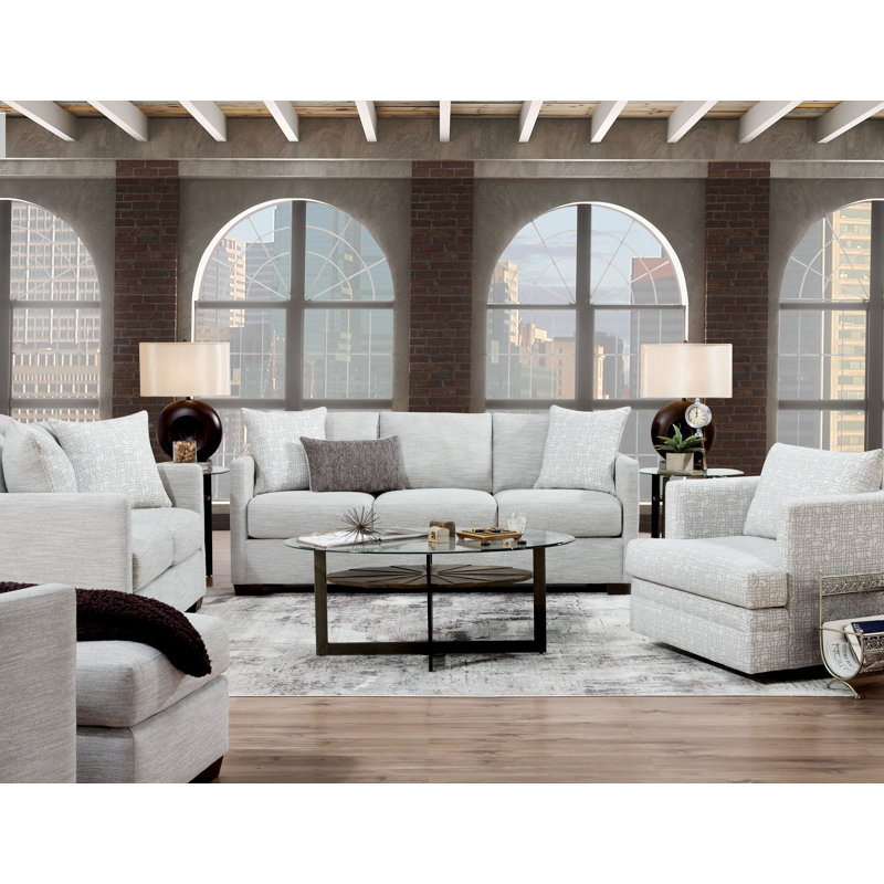Chaise pivotante rembourrée 33 po Eleanor