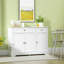 Buffet, armoire de cuisine moderne avec 2 tiroirs et tablettes réglables, armoire à café-717223922