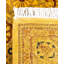 Overdyed Hand-Knotted Wool Modern-Contemporary Gold Runner 2' 7" x 6' 2"