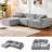 105'' Modular Sectional Sofa Couch-326843010-326843013