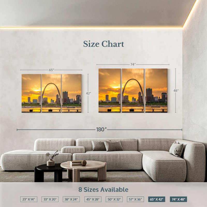 Sebbie Saint Louis, 42" H x 65" W