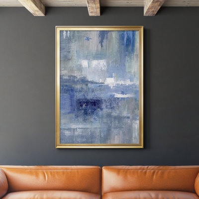 " Bay View Indigo " Painting Print
