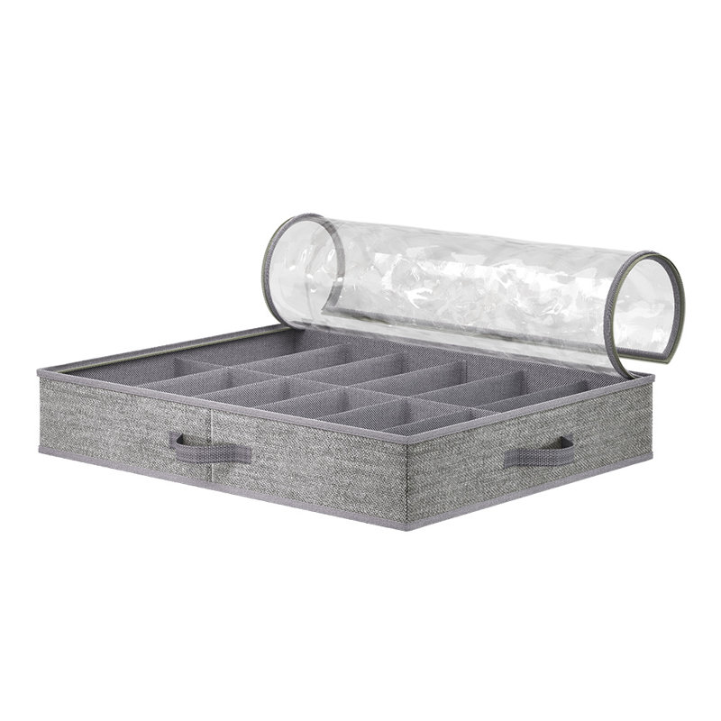 Quintanal Fabric Closet System Shelf, Grey