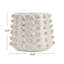 Stoneware Sculptural Planter with Raised Dots
