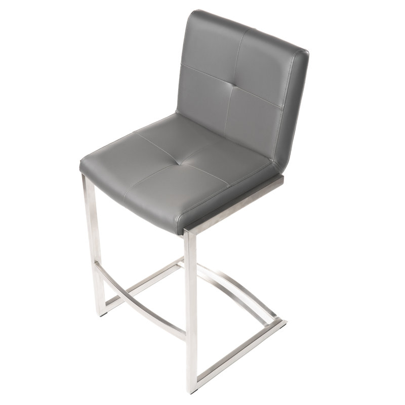 Tabouret de bar Kubic, Gris