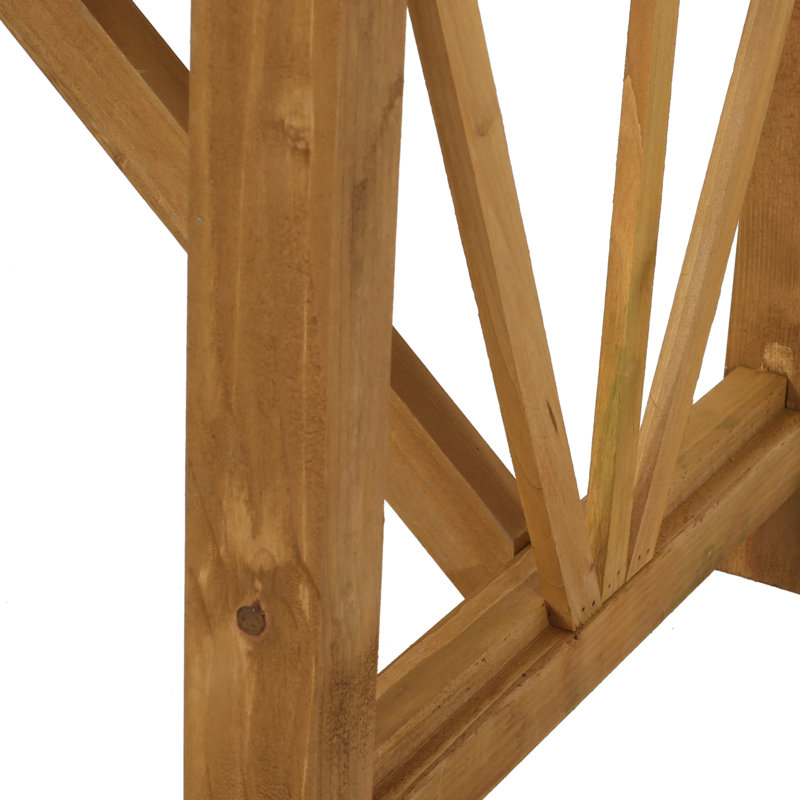 Banc en bois Rutherford