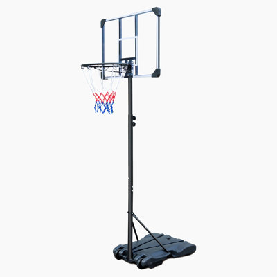 Hewei Adjustable Height Portable Steel Portable Full-Size Basketball Hoop