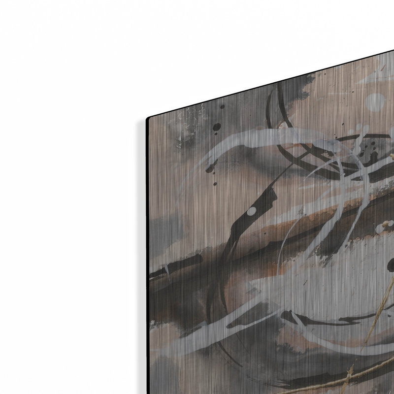 Art mural en métal Wrought Studio ™ «Expressionism 2» par Chris Paschke, H 12 po x l 12 po