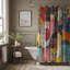 Lively Mix - Premium Shower Curtain-137736280