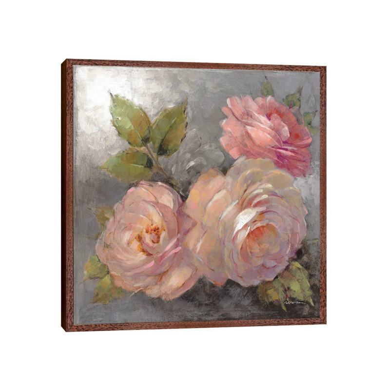 Paris Morning Mist I - Wrapped Canvas Gallery-Wrapped Canvas Giclée, 66.04 cm H x 66.04 cm W, Classic Wood Floater Framed