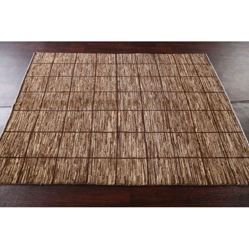 Tapis à carreaux tribal 5 x 6