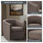 Tyler 360° Swivel Barrel Chair with Nailhead Trim-1577284891