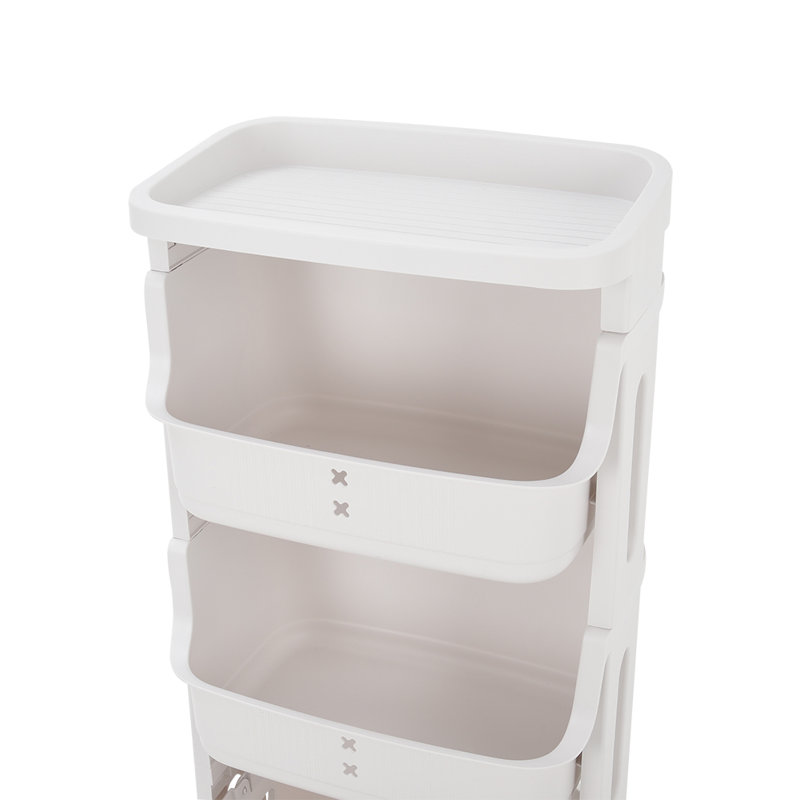 PP Laundry Room Organizer with Wheels