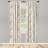 Artwork Paisley Semi-Sheer Rod Pocket Curtain Panels-45971254