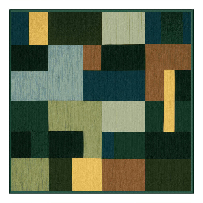 Strata Squares Rug, Square 3'