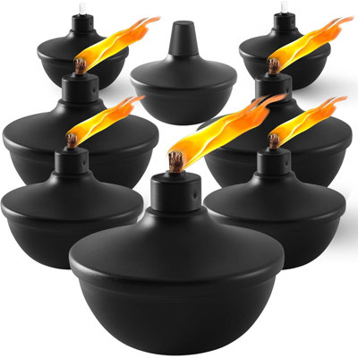 8-pack Metal Tabletop Torches