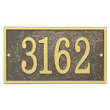Fast and Easy 1-Line Wall Number Plaque