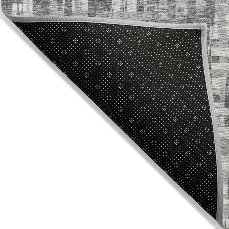 Tapis intérieur / extérieur gris Ayani , 10 pi x 14 pi