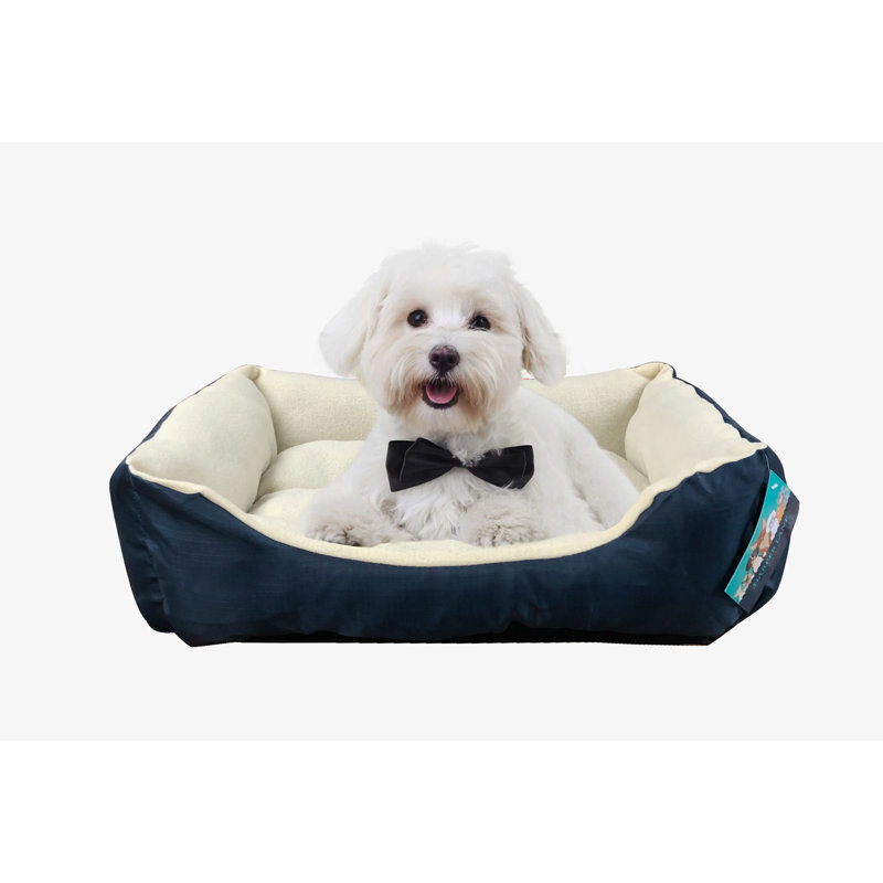 Traversin de lit pour animal de compagnie, Bleu marine