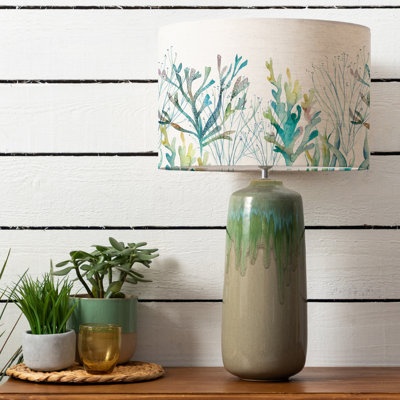 Coral Reef Ceramic Standard Table Lamp