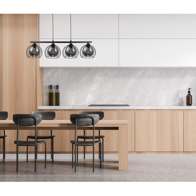 Aileana 4 - Light Kitchen Island Pendant