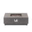 Foyer carré en fer - 50 000 Btu-467328736