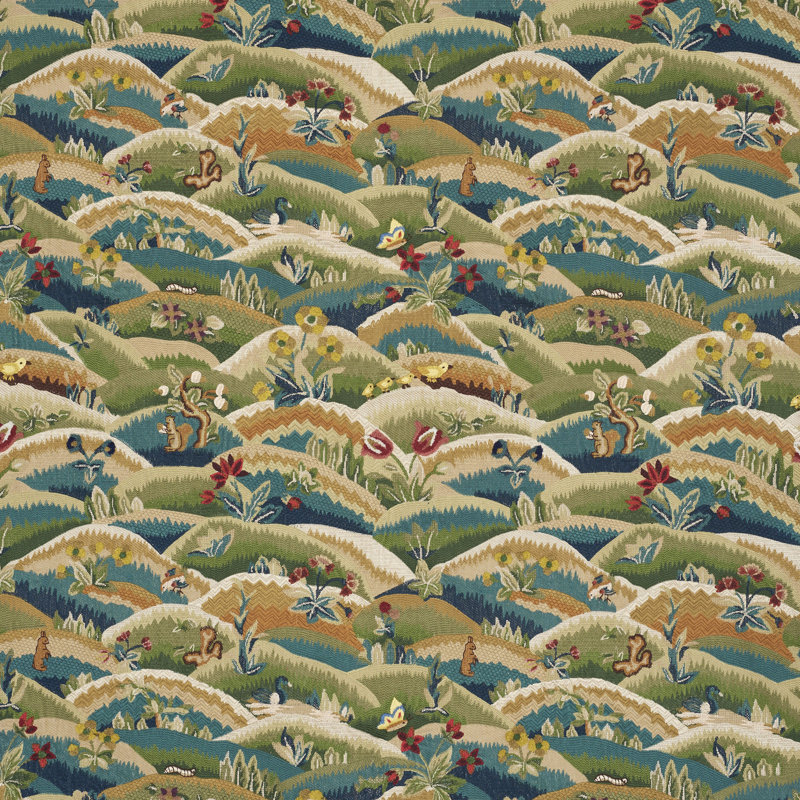 Tissu brodé Gerry