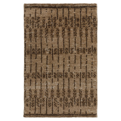 Vanna Hand-Knotted Striped Wool Rug
