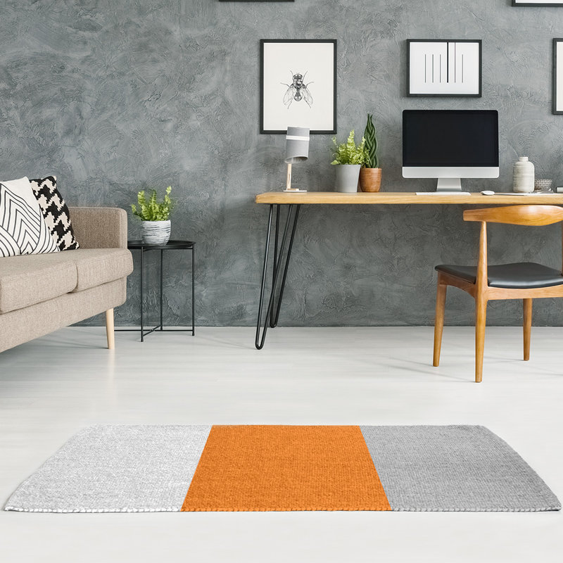 Chenille Indoor Rug, Rectangle 4' x 6'