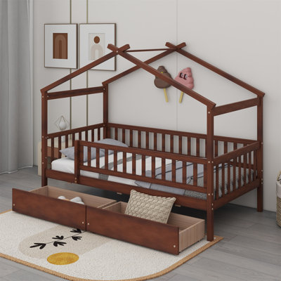 Aswin Canopy Storage Bed