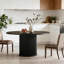 Rustic Table,Wood Kitchen Table,Round Dining Table,Conference table-129460111