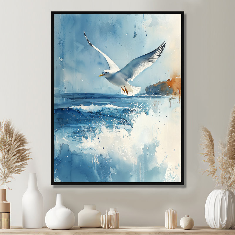Audraya - Animals Wall Art Prints, Noir, Impression encadrée flottante, H 44 po x l 34 po