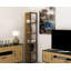 Brissette 180cm H x 33.7cm W Corner Bookcase-66455105