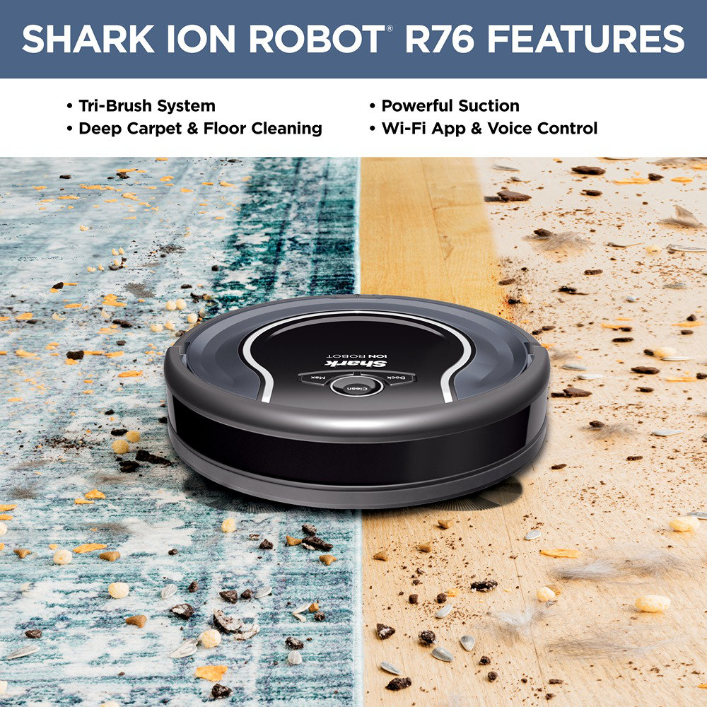 Shark Ion Bagless Robotic Vacuum & Reviews Wayfair
