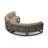 Bergeron Outdoor Curved Patio Sectional with Sunbrella Cushions-61510552-91631144