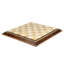 Handmade Chess Beige/Brown Board Game