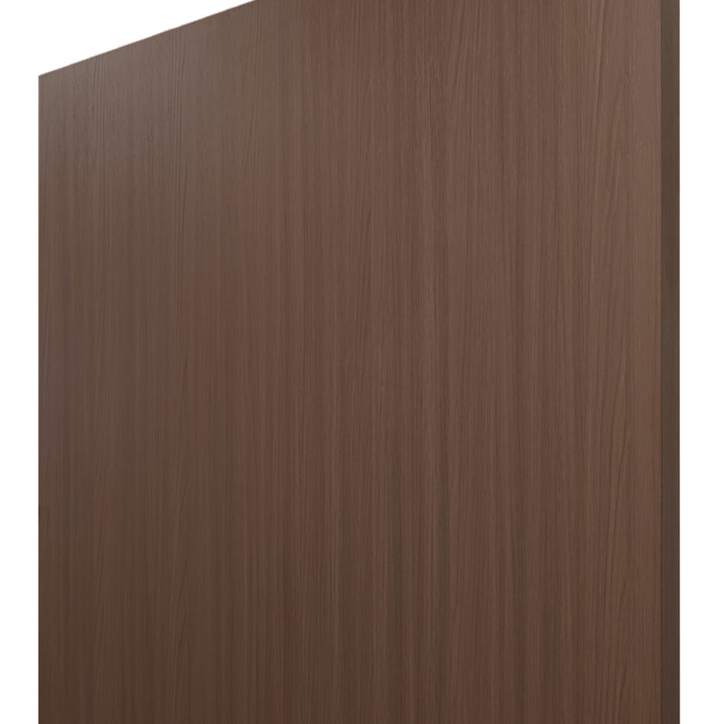 Walnut Texture Flush Hollow Core Composite Interior Door Slab, 28 po x 94 po