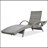 80'' Outdoor Wicker Chaise Lounge Chairs Set Of 2, Patio Rattan Reclining Chair Pull-Out Side Table Adjustable Backrest Ergonomic Wave Design Pool Sunbathing Recliners-1833401832