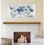 «A Premium Translucent Blues II», image multi-pièces sur toile tendue-1699960278