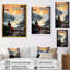 Art sur toile Calm Solitude Woman Meditation II-1009087912-1009087925