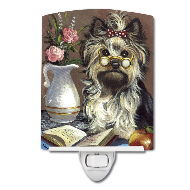 Veilleuse Westie, Yorkshire terrier chouchou du prof