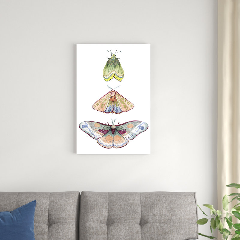 Moth Fairies II, H 30 po x l 20 po x P 1,25 po