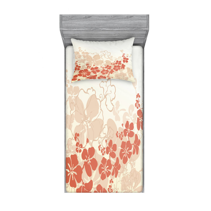 Microfiber Sheet Set, Twin Sheet Set + Fitted Sheet + 1 Pillowcase