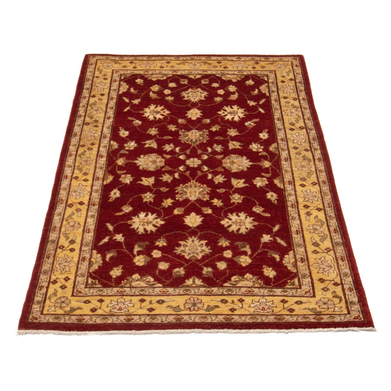 Tapis unique en laine noué à la main nouvel âge 3 pi 9 po x 6 pi 2 po Beatris