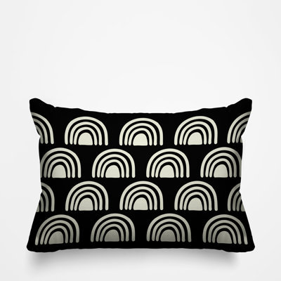 Coussin décoratif intérieur / extérieur Rainbow Boho