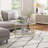 Bupe Glass Top Single Coffee Table-1352929648-1352929651